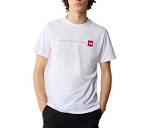 THE NORTH FACE NF0A87NSFN4 M S/S Never Stop Exploring Tee T-Shirt Uomo TNF White Taglia M