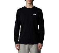 Maglia The North Face Simple Dome nero puro logo bianco - XL