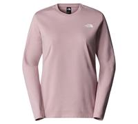 The North Face NF0A87QP0SO W L/S Simple Dome Tee T-Shirt Donna Metal Pink Taglia XS