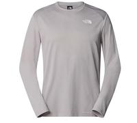 The North Face NF0A87TV1OA M Shadow LS T-Shirt Uomo Moonstone Grey Taglia L