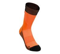THE NORTH FACE NF0A882FTNI TRAIL RUN SOCK CREW Calzini Uomo VIVID FLAME/TNF BLACK Taglia M