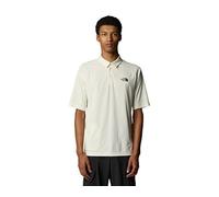 The North Face NF0A883KQLI M Packable SS Polo Polo Uomo White Dune Taglia L