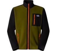 Pile The North Face Yumiori Full Zip verde scuro nero - S