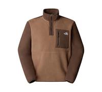THE NORTH FACE NF0A883S5QA M YUMIORI 1/4 Zip Maglia Lunga Uomo Latte-Smokey Brown-TNF Taglia L