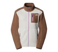 THE NORTH FACE NF0A88425K9 W YUMIORI Full Zip Maglia Lunga Donna White Dune-Latte-Vibran Taglia L