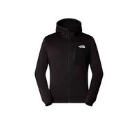 The North Face - Mountain Athletics - Felpa nera con cappuccio, zip e logo-Nero L