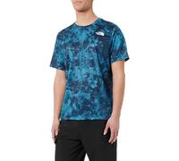 The North Face NF0A895H7OR1 Men’s 24/7 S/S Tee Reg Print T-Shirt Uomo Midnight Petrol Micro H Taglia S