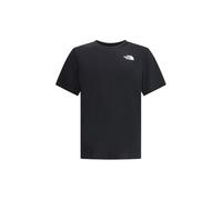 T-shirt The North Face 24/7 Box NSE manica corta nero logo grigio chiaro - M