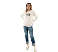 The North Face NF0A89EFQLI1 W Drew Peak Crew Maglia Lunga Donna White Dune Taglia M