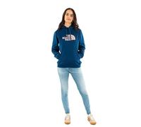 The North Face NF0A89EHB4O W Drew Peak Pullover Hoodie Maglia Lunga Donna Estate Blue/Metal Pink Taglia XS