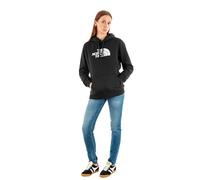 Felpa con cappuccio The North Face Drew Peak nero bianco donna - S