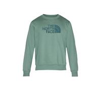 THE NORTH FACE NF0A89EK58S M Drew Peak Crew Maglia Lunga Uomo Duck Green-Deep Nori Taglia M