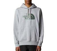 The North Face NF0A89EMB4T M Drew Peak Pullover Hoodie Maglia Lunga Uomo TNF Light Grey Heather/Taglia M