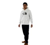 Felpa con cappuccio The North Face Drew Peak bianco nero - L