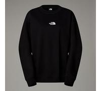 The North Face NF0A89EPJK3 W Essential Oversize Crew Maglia Lunga Donna TNF Black Taglia XL