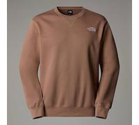 Felpa The North Face Essential Relaxed Crew marrone scuro - L