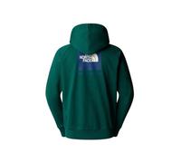 The North Face NF0A89F9A1B M Raglan Box NSE Hoodie Maglia Lunga Uomo Deep Nori/Estate Blue Taglia S
