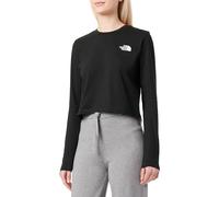 The North Face NF0A89FKJK31 Women’s L/S Simple Dome Crop Tee T-Shirt Donna TNF Black Taglia M