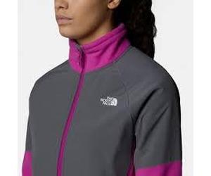 THE NORTH FACE NF0A89JB71O1 W Glacier Heavyweight 1/2 Zip Jacket Maglia Lunga Donna Deep Mulberry/Smoked PE Taglia S