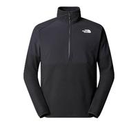 THE NORTH FACE Pullover sportivo 'GLACIER' grigio scuro / offwhite, Taglia S