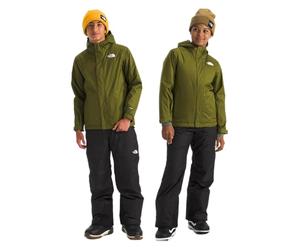 The North Face NF0A8A00PIB1 TEEN SNOWQUEST JACKET Giacca Unisex Bambino FOREST OLIVE Taglia M