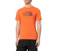 The North Face NF0A8A6C7ON1 Men’s S/S Easy Tee T-Shirt Uomo Crimson Orange/Alpine P Taglia S