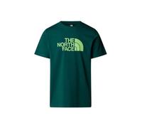 The North Face NF0A8A6CA6O M S/S Easy Tee T-Shirt Uomo Deep Nori/Meta Lime Taglia M