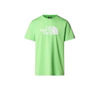 T-shirt The North Face Easy manica corta verde brillante bianco - S