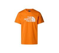 The North Face NF0A8A6CB3O M S/S Easy Tee T-Shirt Uomo Digital Orange/TNF Whit Taglia M
