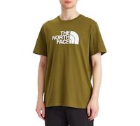 The North Face NF0A8A6CTOE M S/S Easy Tee T-Shirt Uomo Forest Olive/TNF White Taglia S
