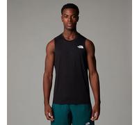 Canotta The North Face 24/7 senza maniche nero bianco - L