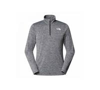THE NORTH FACE NF0A8BEN5S5 M 24/7 Rager L/S 1/4 Zip Tee T-Shirt Uomo TNF Black Light Heather Taglia S