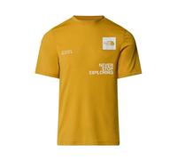 The North Face NF0A8BQX0XI M Mountain Foundation Coordinates Tee T-Shirt Uomo Turmeric Taglia S