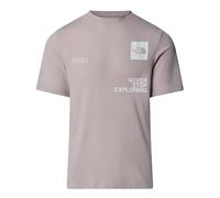 THE NORTH FACE NF0A8BQX1OA M Mountain Foundation Coordinates Tee T-Shirt Uomo Moonstone Grey Taglia XL