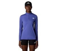 THE NORTH FACE NF0A8BRQ6IF W Flex 1/4 Zip Tee Slim T-Shirt Donna Indigo Plum Taglia XS