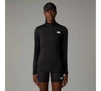 The North Face NF0A8BRQJK3 W Flex 1/4 Zip Tee Slim T-Shirt Donna TNF Black Taglia M