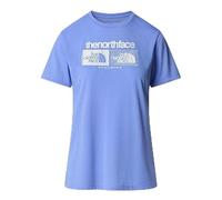 THE NORTH FACE NF0A8BRZ0YI W Foundation Tee Graphic 1 T-Shirt Donna Virtual Blue Taglia XS