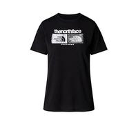 The North Face NF0A8BRZJK3 W Foundation Tee Graphic 1 T-Shirt Donna TNF Black Taglia M