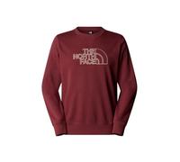 THE NORTH FACE NF0A8C1CASC M Drew Peak Light Crew Maglia Lunga Uomo Sumac/Gravel Taglia S
