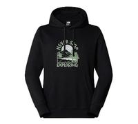 THE NORTH FACE NF0A8C20JK3 M Outdoor Graphic Hoodie Maglia Lunga Uomo TNF Black Taglia XS