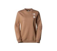 THE NORTH FACE NF0A8C246IH W Outdoor Graphic Crew Maglia Lunga Donna Latte Taglia S