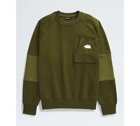 THE NORTH FACE NF0A8C2APIB M Terry Relaxed Crew Maglia Lunga Uomo Forest Olive Taglia L