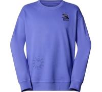 The North Face Maglia Lunga Uomo Oversized Crew U Mountain CLEANUP NF0A8C2U0YI Virtual Blue Taglia M