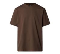 The North Face NF0A8C351OI M SS Logo RMST Relaxed Tee T-Shirt Uomo Smokey Brown Taglia S