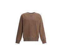 The North Face NF0A8C361OI M Logo RMST Relaxed Crew Maglia Lunga Uomo Smokey Brown Taglia XL