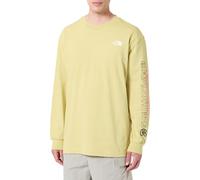 THE NORTH FACE NF0A8C3Z0UO U LS NSE Oversized Tee T-Shirt Uomo Pistachio Taglia XL