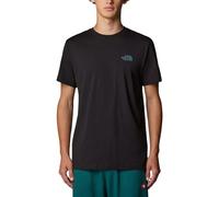 The North Face NF0A8C4U943 M S/S Box NSE TAILGRID INFILL Tee T-Shirt Uomo TNF Black/Deep Nori tra Taglia L