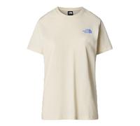 T-shirt The North Face Box NSE manica corta bianco crema donna - XS