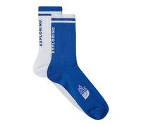 THE NORTH FACE NF0A8CMPG78 EVERYDAY CREW SOCK NSE - 2P Calzini Uomo TNF BLUE/TNF WHITE Taglia L