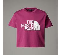 THE NORTH FACE NF0A8DRQ6EO G S/S Crop Easy Tee T-Shirt Unisex Bambino Cyber Berry Taglia S